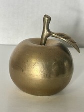 Vintage brass apple for sale  Albany
