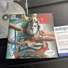 QUIET RIOT RUDY SARZO AUTOGRAFADO CD CERTIFICADO ACOA ESTADO CRÍTICO comprar usado QUIET RIOT RUDY SARZO AUTOGRAFADO CD CERTIFICADO ACOA ESTADO CRÍTICO comprar usado  Enviando para Brazil