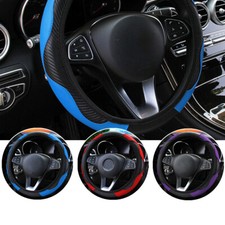 Acessórios antiderrapantes de couro universal 15" para carro SUV capa de volante antiderrapante comprar usado  Enviando para Brazil