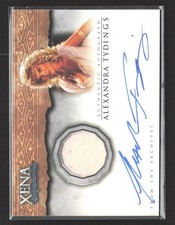Fantasia relíquia Rittenhouse Xena guerreira princesa Alexandra Tydings autografada #AC8 comprar usado  Enviando para Brazil