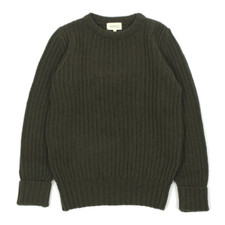 Far Afield Tanner Ribbed Knit Lambswool Sweater in Beetle Green Size 3 Large comprar usado Far Afield Tanner Ribbed Knit Lambswool Sweater in Beetle Green Size 3 Large comprar usado  Enviando para Brazil