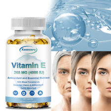 Usado, Vitamin-E-Kapseln 268mg – Anti-Aging,Anti-Oxidation– Mit Gemischten Tocopherolen comprar usado  Enviando para Brazil