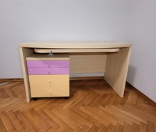 Scrivania laminato betulla usato  San Godenzo