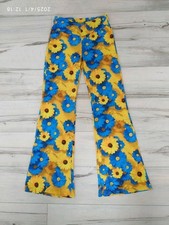 Schlaghose blau gelbe gebraucht kaufen  Niederschönenfeld