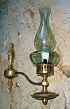 Antica applique ottone usato  Italia