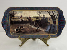 Polo Ralph Lauren Wedgwood osso porcelana bandeja prato Berkshire caça equestre comprar usado  Enviando para Brazil