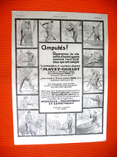 Press advertisement mayet d'occasion  Expédié en Belgium