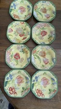 Juego de 8 platos y cuencos pintados a mano Raymond Waite segunda mano  Embacar hacia Mexico