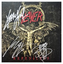 Usado, SLAYER Repentless 7" conjunto de caixa de singles assinado por 3 Kerry King AUTÓGRAFOS comprar usado Usado, SLAYER Repentless 7" conjunto de caixa de singles assinado por 3 Kerry King AUTÓGRAFOS comprar usado  Enviando para Brazil