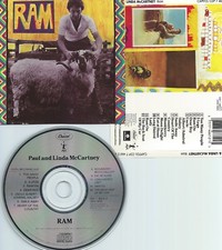 PAUL & LINDA McCARTNEY-RAM-71-USA-CAPITOL RECORDS CDP 7 46612 2(DIDX 1642)-CD-M-, usado comprar usado  Enviando para Brazil