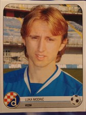 2005 LUKA MODRIC ADESIVO DE NOVATO NO ÁLBUM CROÁCIA Futebol Futebol DINAMO Mega RARO comprar usado  Enviando para Brazil