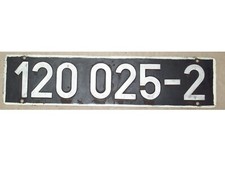 Riginal lokschild 120 gebraucht kaufen  Warburg