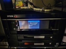 Impressora colorida Epson Workforce 845 bandeja dupla tudo em um scanner de fax copiadora WiFi comprar usado  Enviando para Brazil