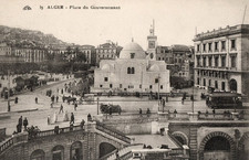 Cpa alger place d'occasion  Saint-Amans-Soult