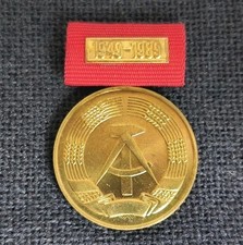Auszeichnung ddr ehrenmedaille gebraucht kaufen  Göttin, -Neustadt
