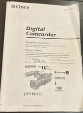 Sony manual for d'occasion  Expédié en Belgium