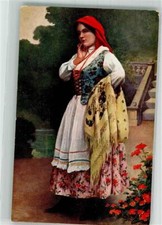 39880997 - Pani Krakowianka Strocht Polska 1917, używany na sprzedaż  Wysyłka do Poland