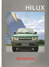 TOYOTA HILUX - 1998 / catalogue brochure prospekt katalog publicitaire comprar usado  Enviando para Brazil