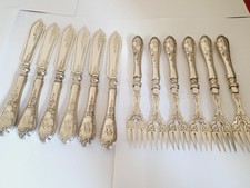 Jugendstil wmfn fischbesteck gebraucht kaufen  Braunschweig