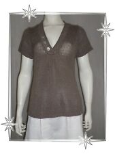 Pull fantaisie taupe d'occasion  Foix