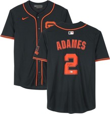 Camiseta limitada preta autografada Nike Willy Adames San Francisco Giants, usado comprar usado  Enviando para Brazil