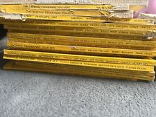Vintage national geographic for sale  BEDFORD