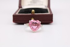 Silver pink stone for sale  BATH