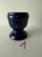Blau weiße eierbecher gebraucht kaufen  Neuenhagen