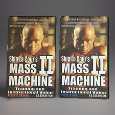 Skip La Cour’s Mass Machine II Training & Instructional Videos-Part One & Two comprar usado  Enviando para Brazil