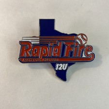 Broche de lapela chapéu comercial colecionável de softbol Texas Rapid Fire 12U Fastpitch comprar usado  Enviando para Brazil