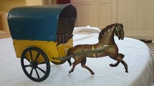 Charrette bâchée cheval d'occasion  Nice-