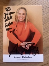 Autogrammkarte annett fleische gebraucht kaufen  Kallmünz