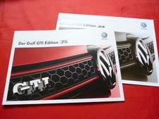 VW Golf VI GTI "Edition 35" Prospekt Brochure + Preisliste Pricelist von 2012, usado comprar usado VW Golf VI GTI "Edition 35" Prospekt Brochure + Preisliste Pricelist von 2012, usado comprar usado  Enviando para Brazil