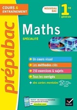 Prépabac maths 1re d'occasion  Hennebont