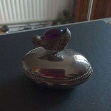 Vintage silver trinket for sale  WEYMOUTH