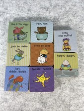 Melissa & Doug Natural Play Books Little Nursery Rhymes 8 Board Books -Very Good comprar usado  Enviando para Brazil