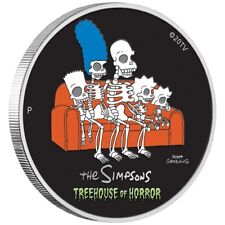 Silbermünze simpsons treehous gebraucht kaufen  Erftstadt