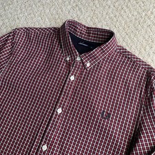 Fred perry gingham for sale  SOLIHULL