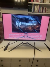 Acer predator xb323qk for sale  WALTON-ON-THAMES