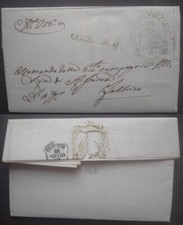 Prefilatelica 1852 ducato usato  Avio