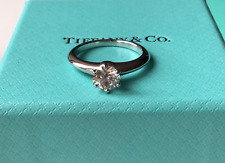 Tiffany .75 solitaire for sale  UK