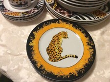 Porcelain animal printdinner for sale  West Palm Beach