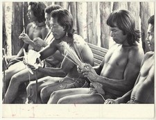 Original 1980 Brasil, povo indígena Kaiape, por José Luis Farias, carimbado comprar usado  Enviando para Brazil