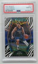 2021-22 Select Luka Doncic Premier Level Zebra Prizm SSP #117 PSA 10 Mavericks, usado comprar usado  Enviando para Brazil