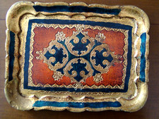Vassoio artigianale legno usato  Vaiano