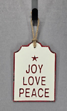 Joy love peace for sale  Little Falls