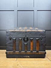 Antique chest trunk for sale  KING'S LYNN