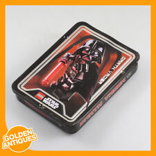 czerwone czarne Lego Disney Star Wars Darth Vader prostokątne klocki karty blaszane pudełko na sprzedaż  PL