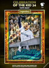 ⭐TOPPS BUNT DIGITAL| CELEBRAÇÃO DO GAROTO 24 | GRIFFY JR. SINGLES LENDÁRIOS ⭐ comprar usado  Enviando para Brazil