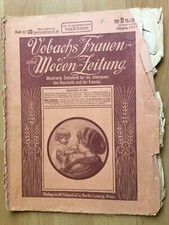 Vobachs frauenzeitung heft gebraucht kaufen  Hamburg